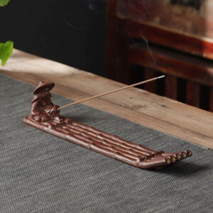 Old Man Fishing Bamboo Raft Incense Stick Old Man Fishing Bamboo Raft Incense Stick