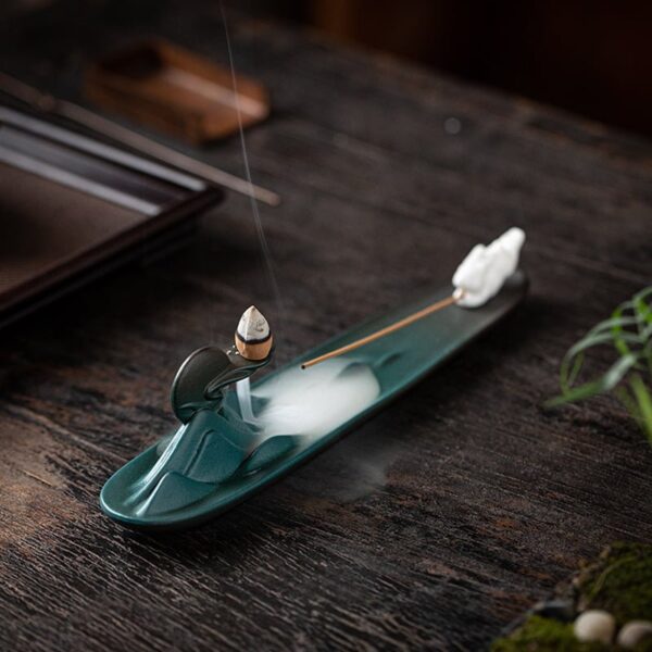 Rabbit Mountain Backflow Incense Burner Incense Stick