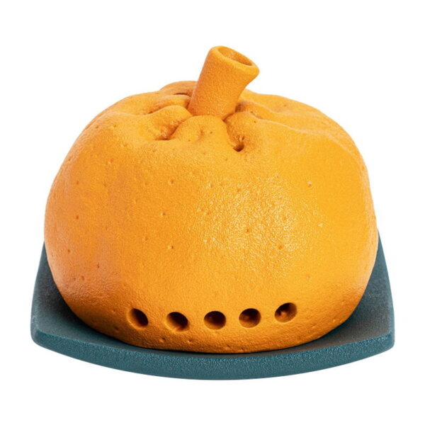 O1CN01tmroJv1YJS4tthwxE_!!2207891113038-0-cib Ceramic Vivid Orange Coil Incense Burner