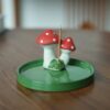 Thread Incense Burner Ceramic Cartoon Mushroom Incense Insert