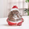 Christmas Santa Claus Ceramic Waterfall Incense Burner for Sale Christmas Santa Claus Ceramic Waterfall Incense Burner for Sale