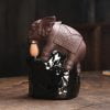 Elephant Climbing Ceramic waterfall Incense Burner