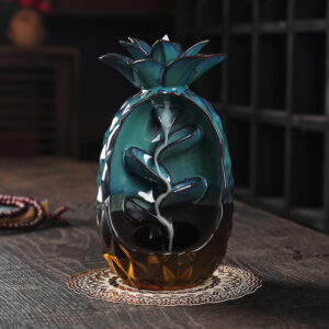Pineapple Incense Backflow Cone Holder