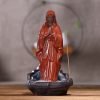 Jesus Virgin Mary Ceramic Incense Holder Backflow Incense Burner