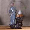 Jesus Virgin Mary Ceramic Incense Holder Backflow Incense Burner - Image 4