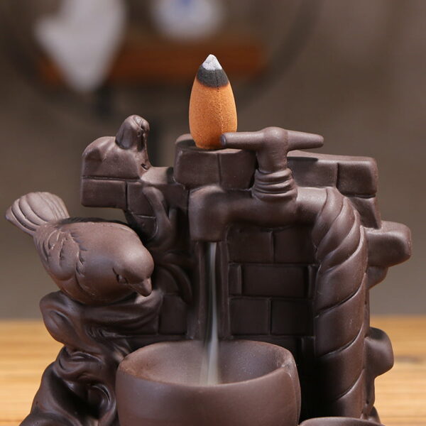 Bird Wall Water Tab Backflow Holder Waterfall
