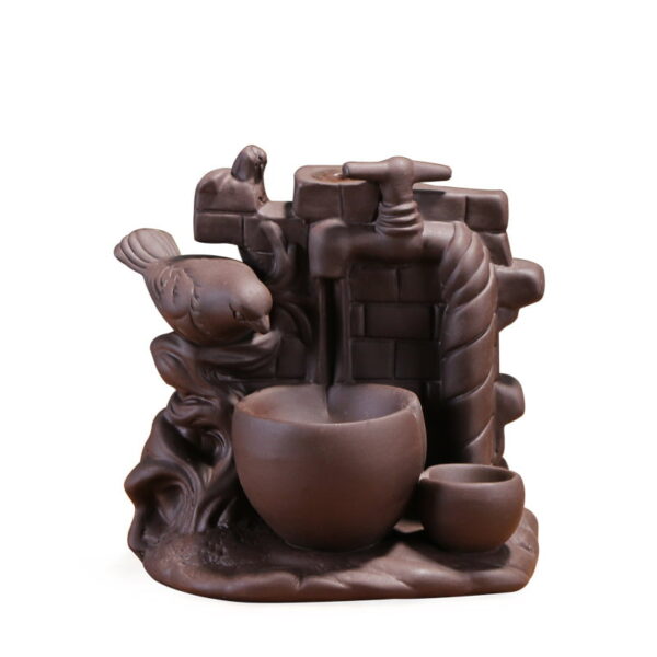 Bird Wall Water Tab Backflow Holder Waterfall
