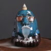 Cool Man With Glasses Ceramic Incense Fountain Smoke Waterfall
