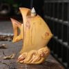 Cute Fish Ceramic Smoke Waterfall Incense Holder - Image 6