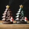 Christmas Tree Ceramic Waterfall Backflow Incense Burner