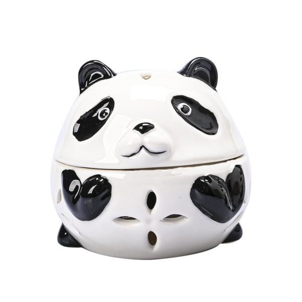 Cute Panda Ceramic Incense Coil Burner