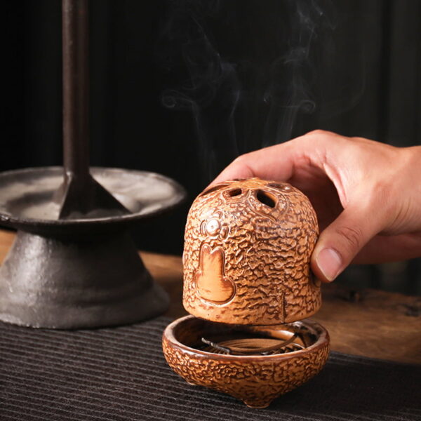 Retro Vintage Ceramic Incense Burner