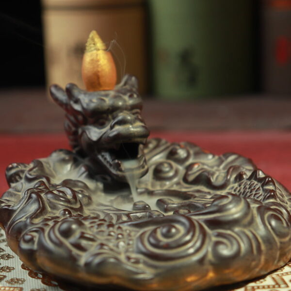 Dragon Dollar Incense Fountain Smoke Waterfall