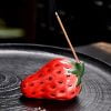 Cute Strawberry Ceramic Incense Stick Holder