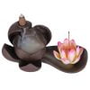 Vivid Lotus Petal Waterfall Incense Burner Incense Stick Holder - Image 5