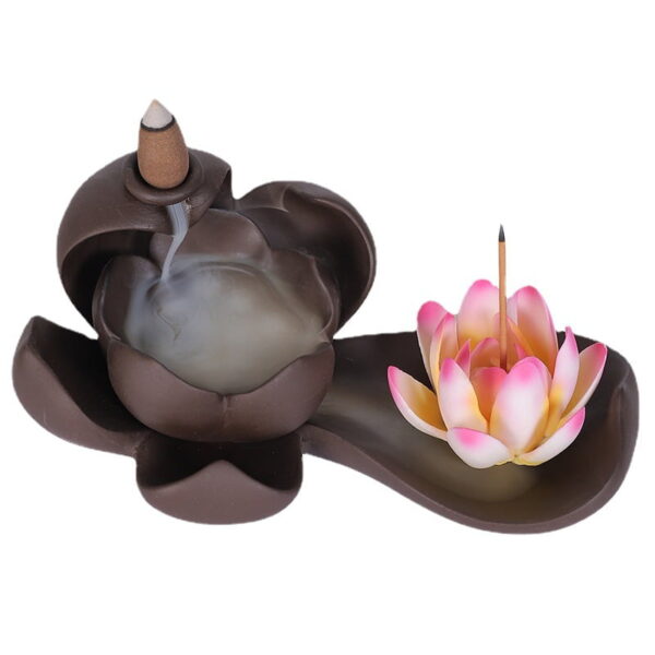 O1CN01IfPAeE1Bs2jpqv8Oc_!!0-0-cib Vivid Lotus Petal Waterfall Incense Burner Incense Stick Holder