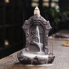 Halloween Skull Token Ceramic Incense Fountain Burner