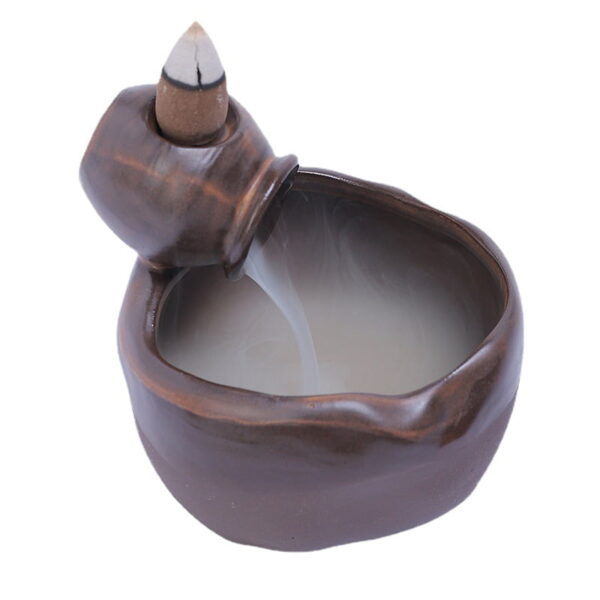 Clay Pot Clay Jar Ceramic Backflow Incense Holder