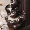 Teapot Tea Cup Bamboo Ceramic Backflow Incense Holder and Burner Waterfall - Image 4