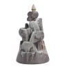 Halloween Skull Mountain Ceramic Incense Fountain Burner - Image 5
