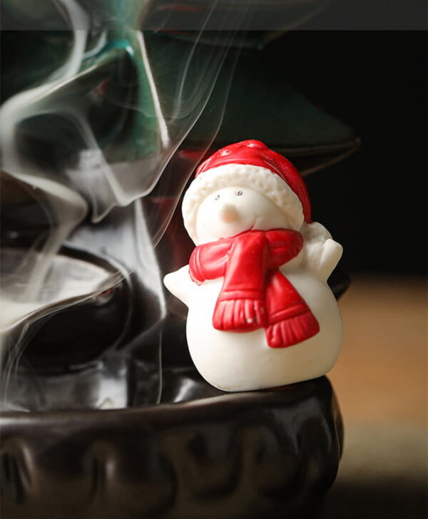 Christmas Tree Ceramic Waterfall Backflow Incense Burner