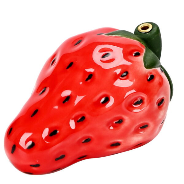 Cute Strawberry Ceramic Incense Stick Holder