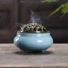 Ice Crack Style Porcelain Incense Burner