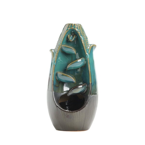 Corn Ceramic Backflow Incense Holder Waterfall