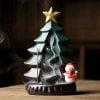 Christmas Tree Ceramic Waterfall Backflow Incense Burner