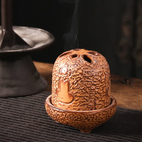 Retro Vintage Ceramic Incense Burner