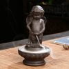 Manneken Pis Ceramic Handmade Censer Incense Cone Holder Fountain