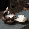 Vivid Lotus Petal Waterfall Incense Burner Incense Stick Holder