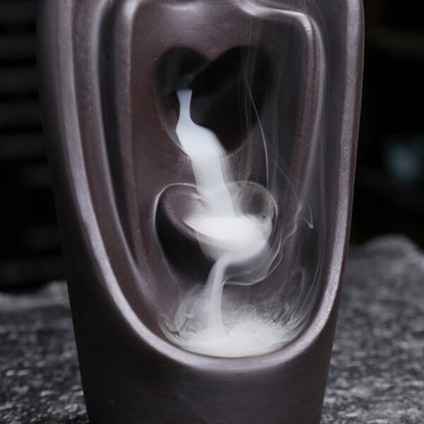 Beloved Couple Ceramic Incense Holder Backflow Incense Burner