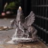 Horse With Wings Ceramic Incense Backflow Cone Holder