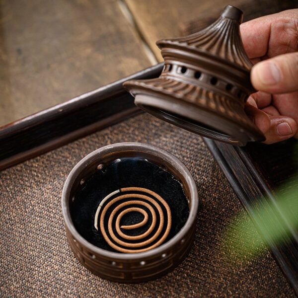O1CN01isqkgR1T66Rkfj0J2_!!2200697622332-0-cib Retro Temple of Heaven Ceramic Coil Incense Holder