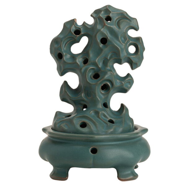 Rockery Stone Ceramic Incense Coil Holder