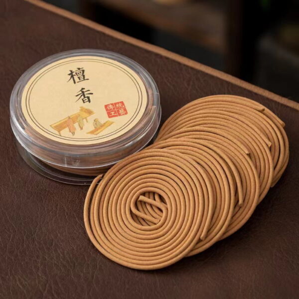 Sandalwood Agarwood Wormwood Coil Incense