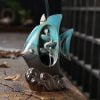 Cute Fish Ceramic Smoke Waterfall Incense Holder - Image 3