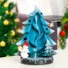 Fairy Christmas Tree Ceramic Incense Fountain Smoke Waterfall