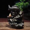 Fish Lotus Waterfall Backflow Incense Burner