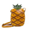 Pineapple Genuine Leather Shoulder Bag First-layer Cowhide Crossbody Bag
