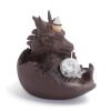 Dragon Egg Ceramic Incense Fountain Burner With LED Ball Light - Image 6