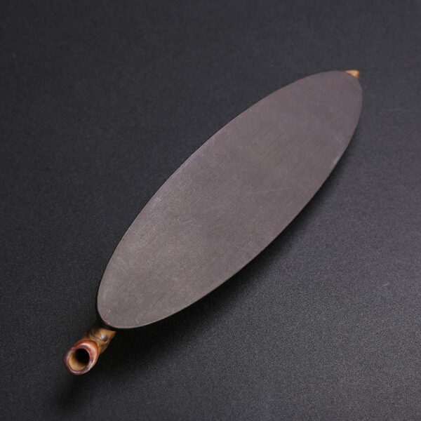 Retro Bamboo Leaf Ceramic Incense Stick Smoke Holder