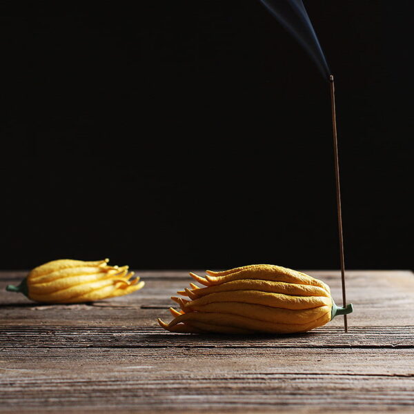 Vivid Bergamot Ceramic Stick Incense Holder