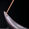 Crescent Moon Clouds Ceramic Backflow Incense Burner