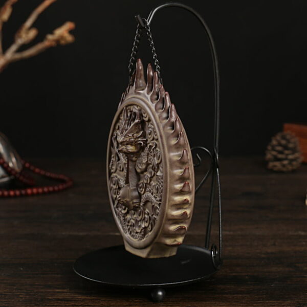 Dragon Lucky Cloud Ceramic Smoke Reverse Flow Incense Burner