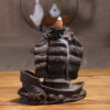 Sailing Boat Waves Ceramic Incense Backflow Cone Holder