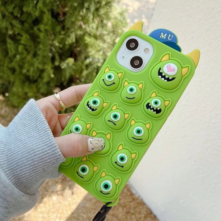 Big Eye Monster Silicone Phone Cover for Apple iPhone Model