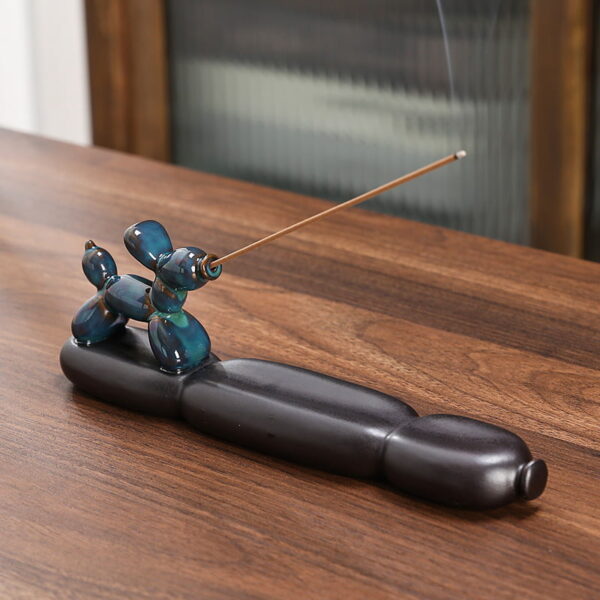 Balloon Dog Ceramic Incense Stick Holder