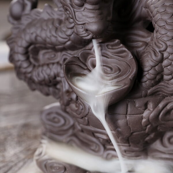 O1CN010r6a9X1kW4HMDre3i_!!2551464690-0-cib Dragon Globe Clouds Purple Sand Reverse Smoke Incense Burner